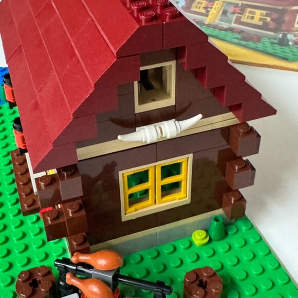 Lego 5766 Log Cabin Creator 3-in-1 Building Canoe Set COMPLETE with instructions - Picture 10 of 10